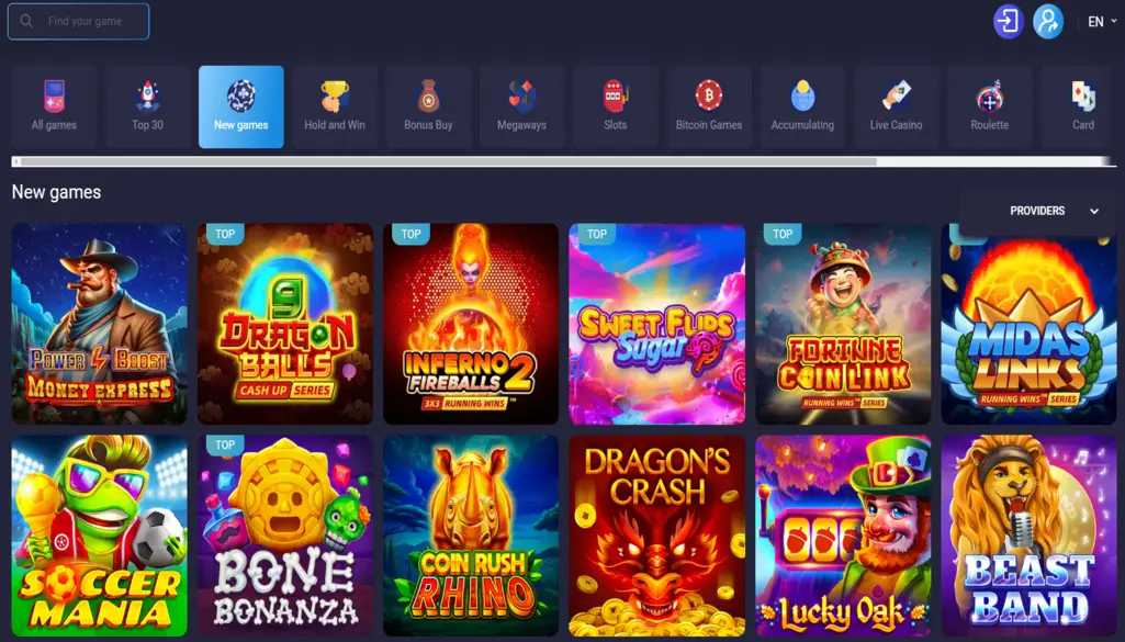 CasinoJax Games