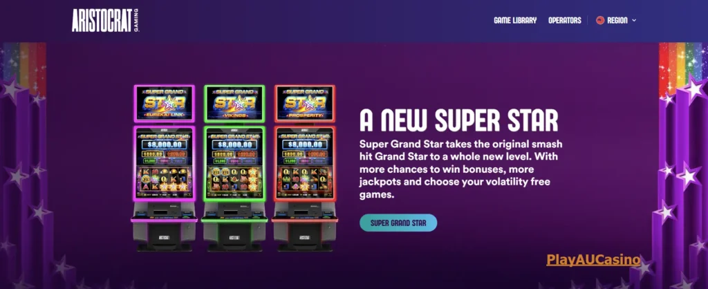 aristocrat casino games in Australia