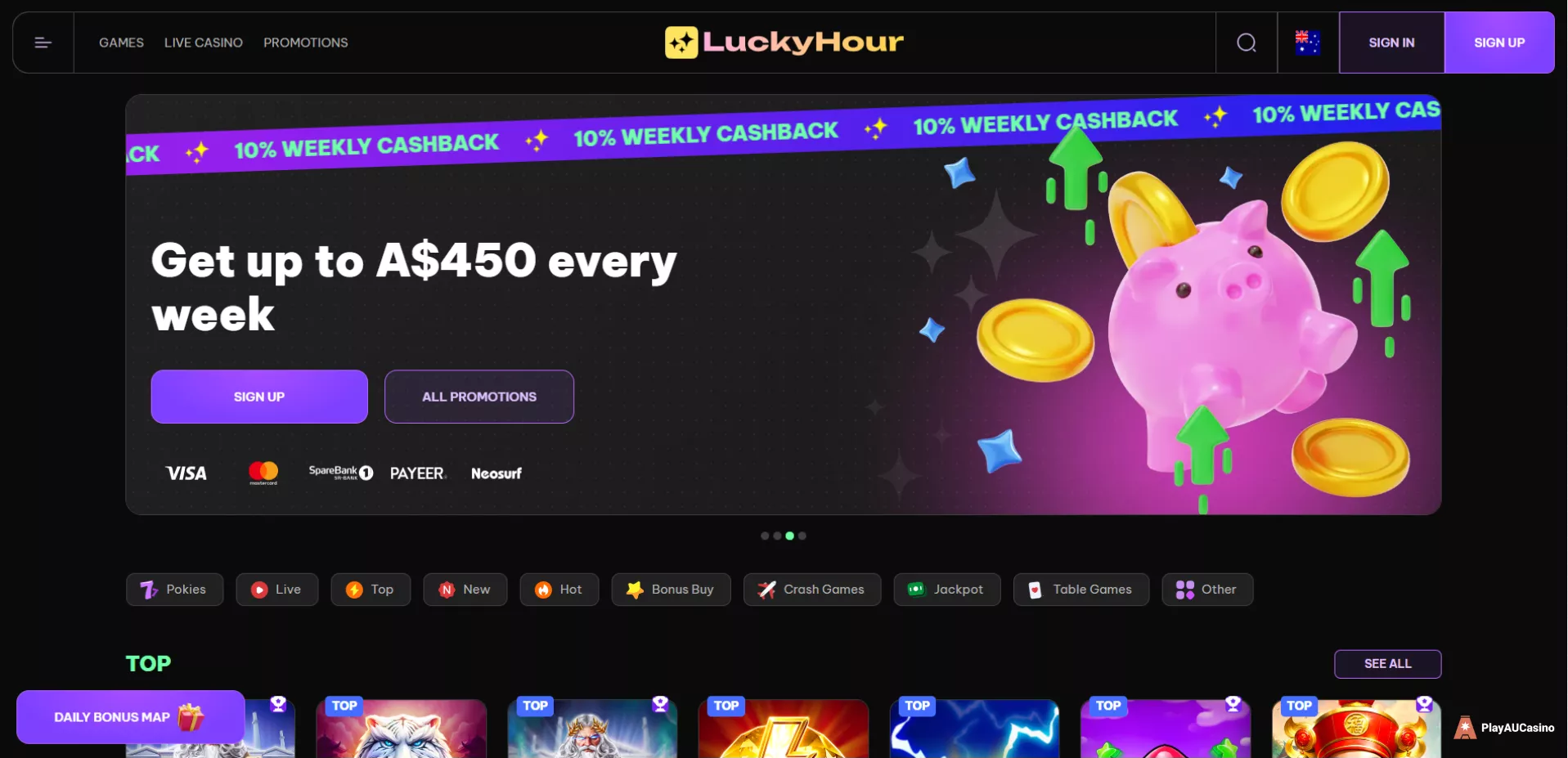 main page luckyhour casino