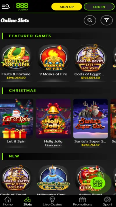 888 Casino Games Mobile