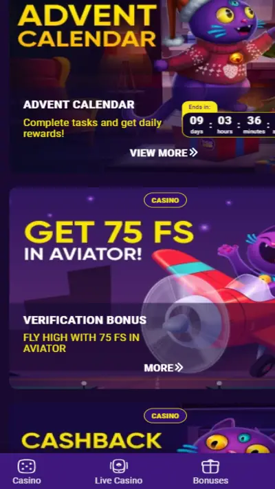 Bao Casino Bonuses Mobile