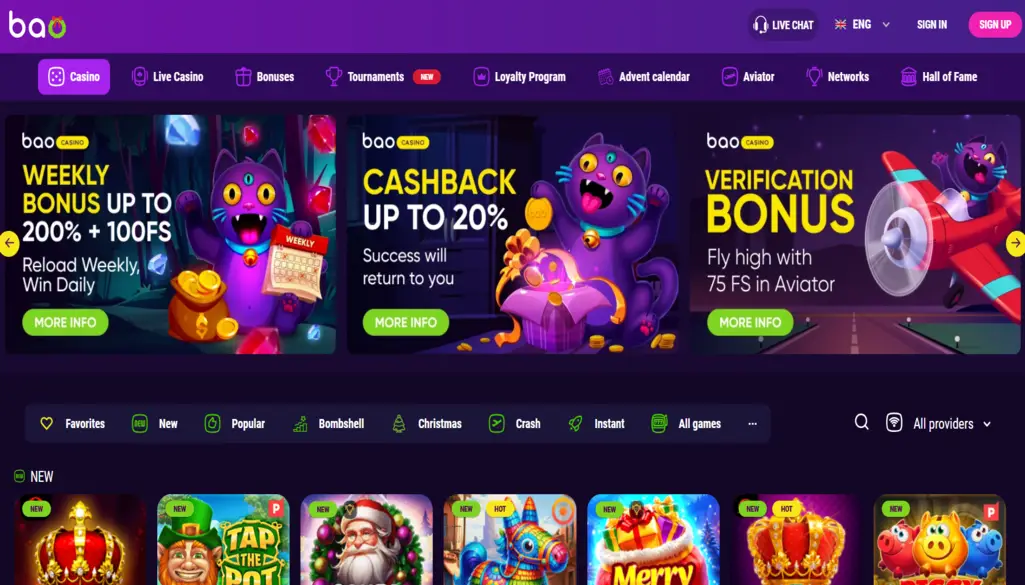 Bao Casino Site